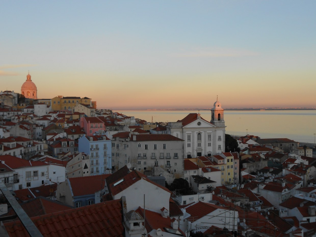 Aussicht auf Alfama