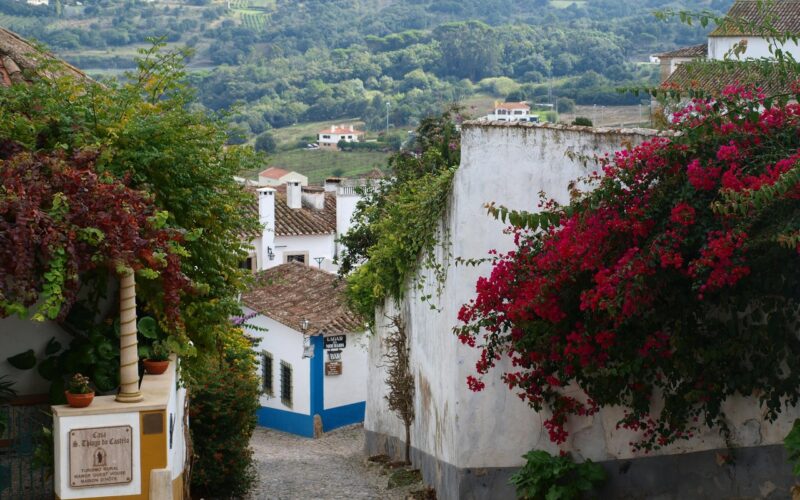 Dorf in der Festung Obidos