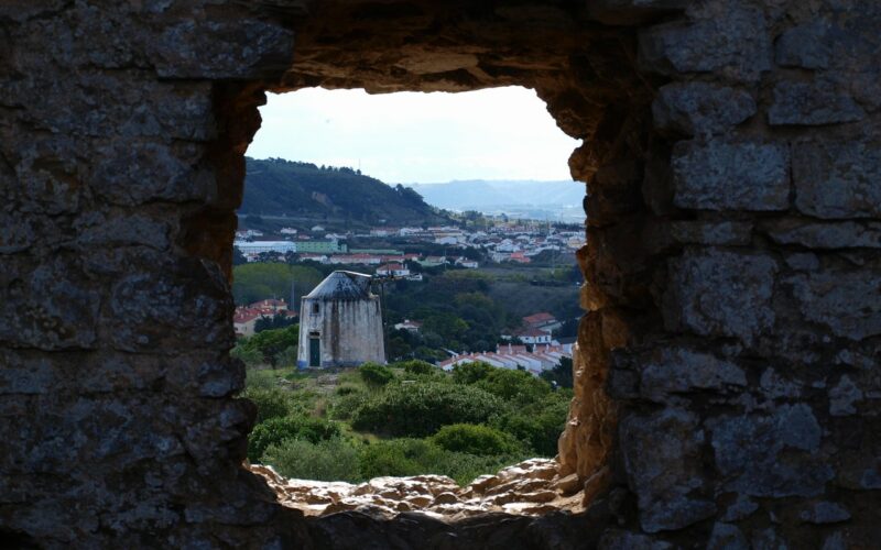 Ausblick von der Burgmauer