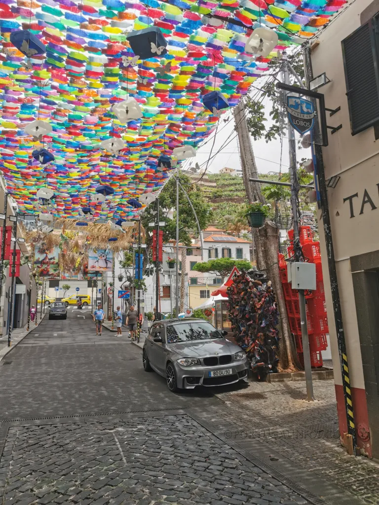 Camara de Lobos - im Dorf